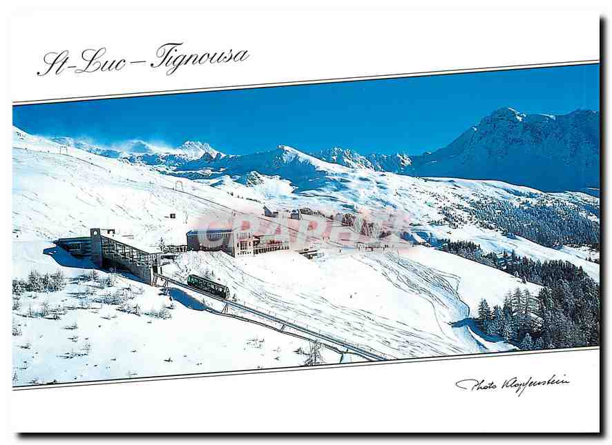 CPM St Luc Tignousa Les champs de ski et le Tounot