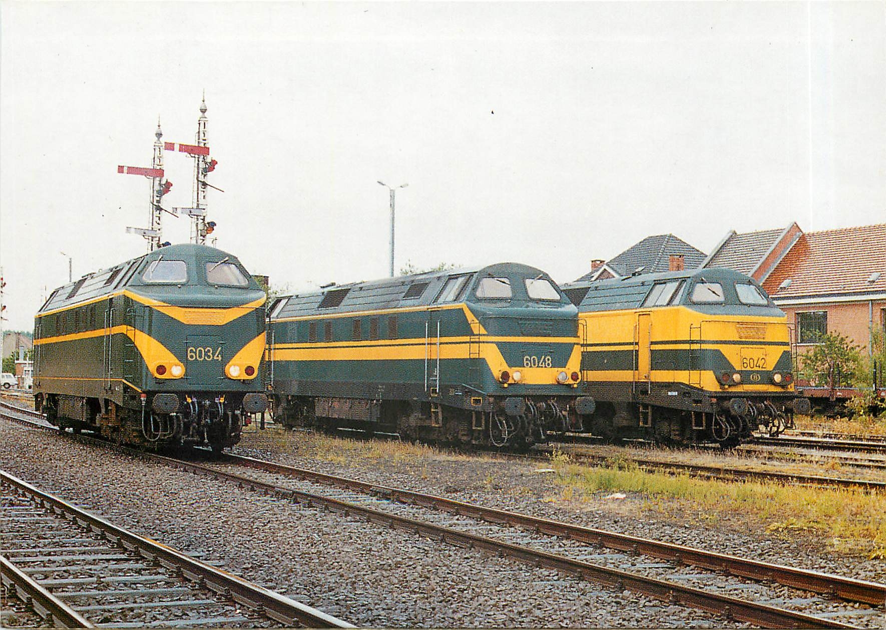 CPM NMBS Locomotives Diesel electriques BB SNCB Type 60