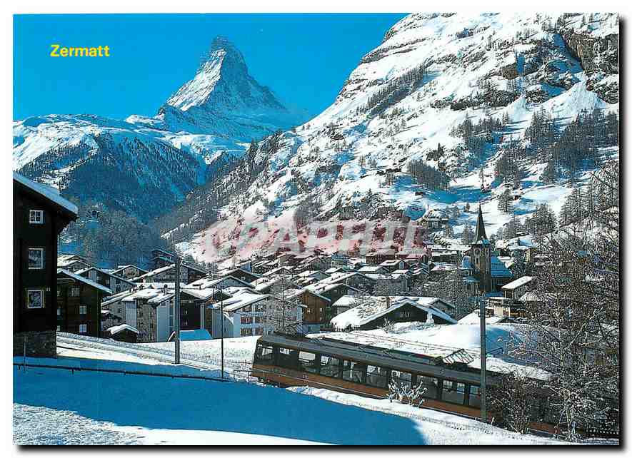 CPM Zermatt Gornergratbahn Matterhorn Mt Cervin