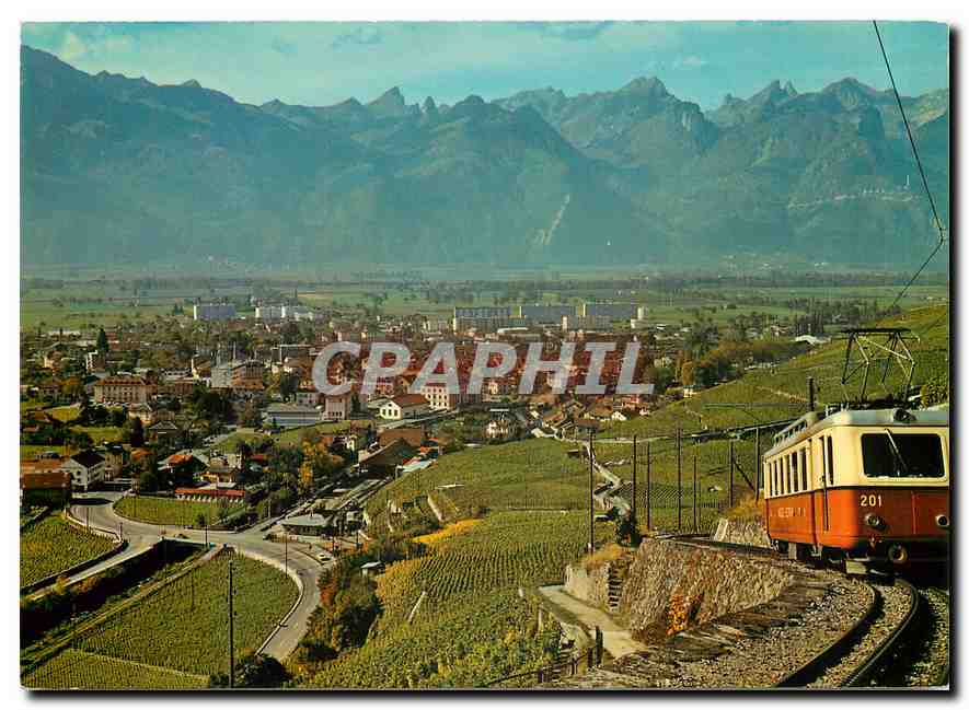 CPM Switzerland Aigle Canton de Vaud et les Alpes Valaisiennes
