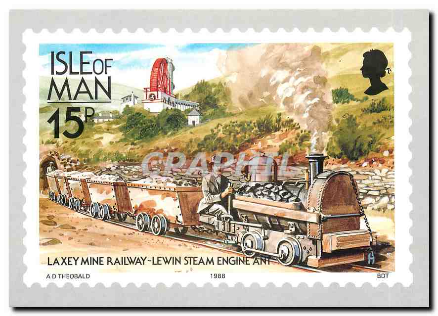 CPM The Great Laxey Mining Company Tramway Isle of Man