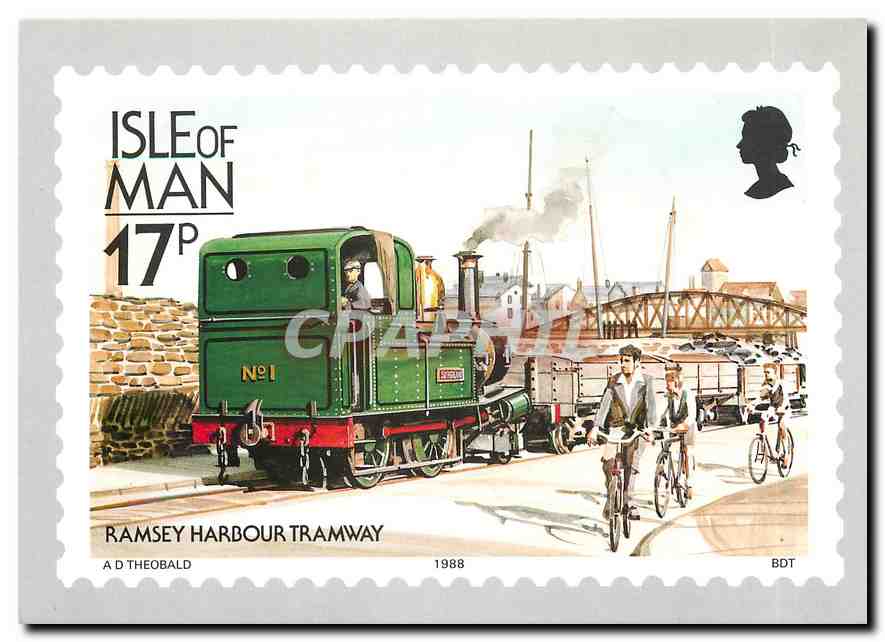 CPM The Ramsey Harbour Tramway  Isle of Man