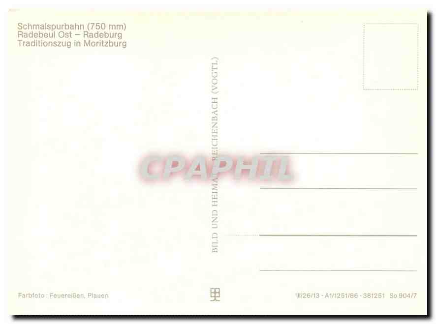 CPM Radeburg  — Rückseite