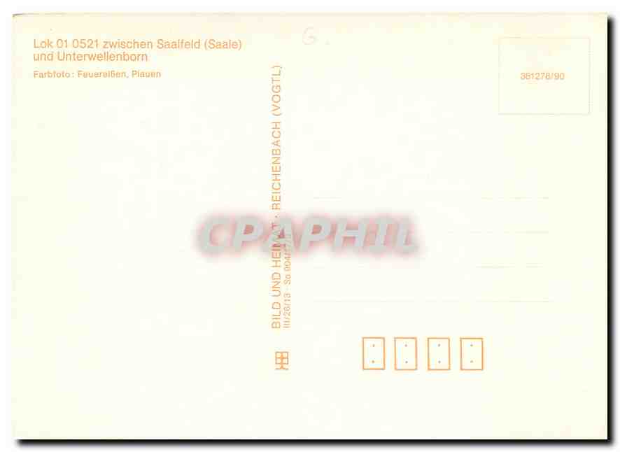 CPM Saale  — Verso