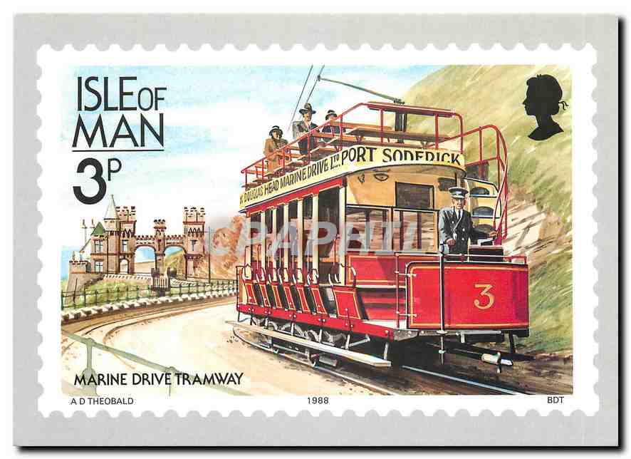 CPM Isle of Man Marine Drive Tramway 