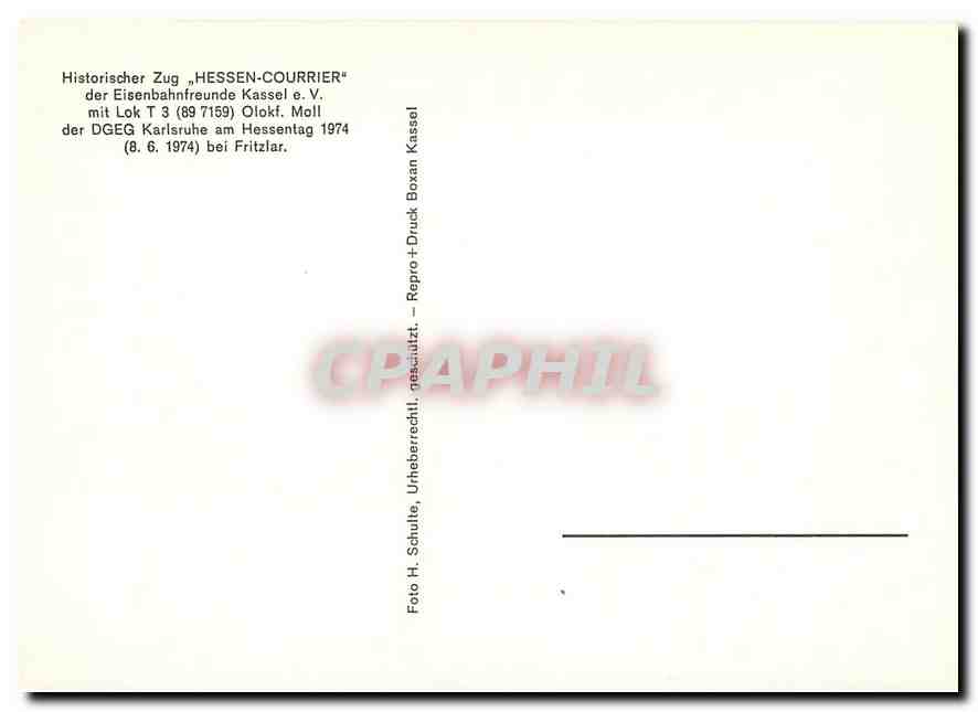 CPM Hessen Courrier — Back