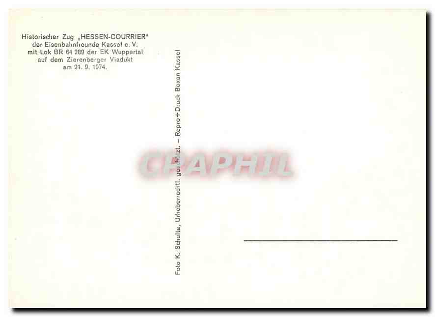 CPM Hessen Courrier — Rückseite