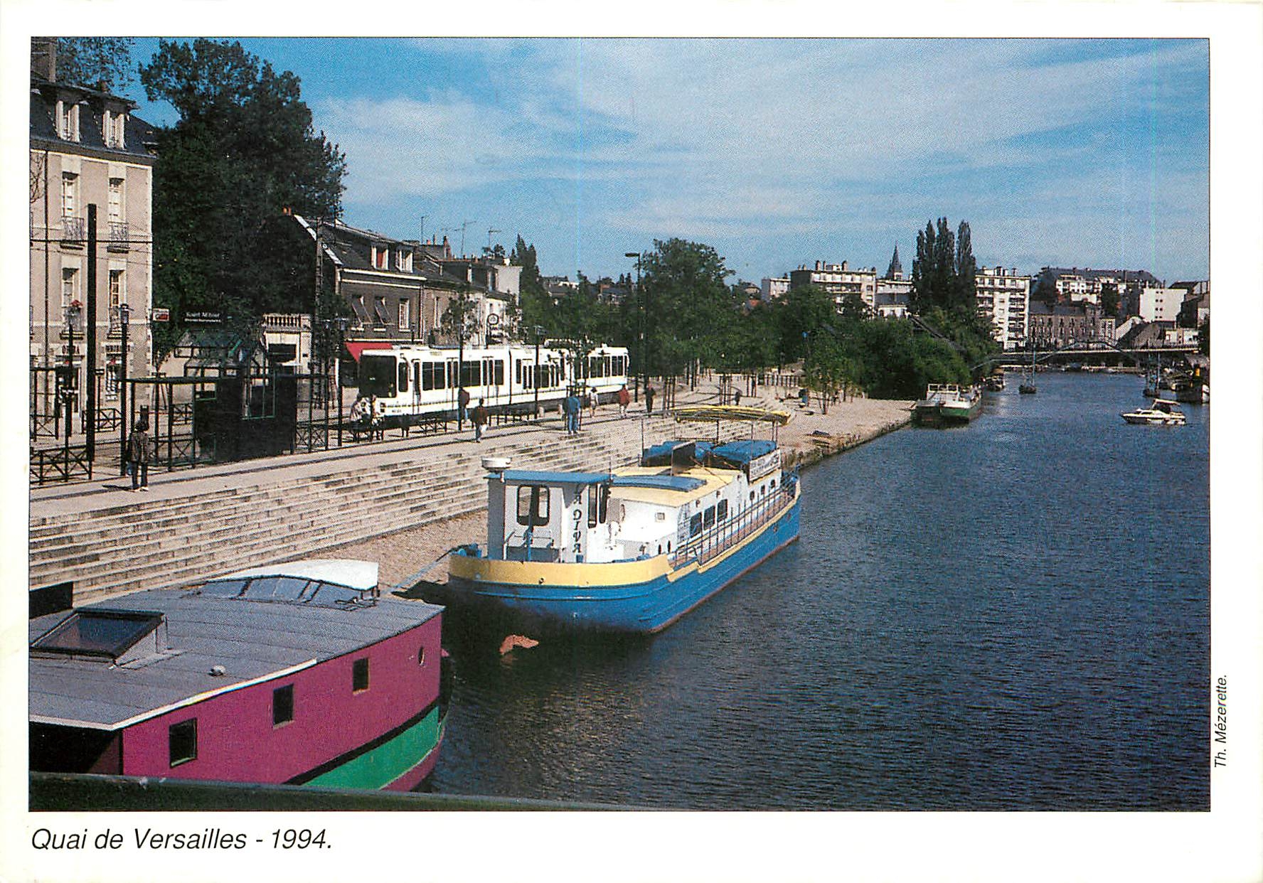 CPM Quai de Versailles 1994 Nantes