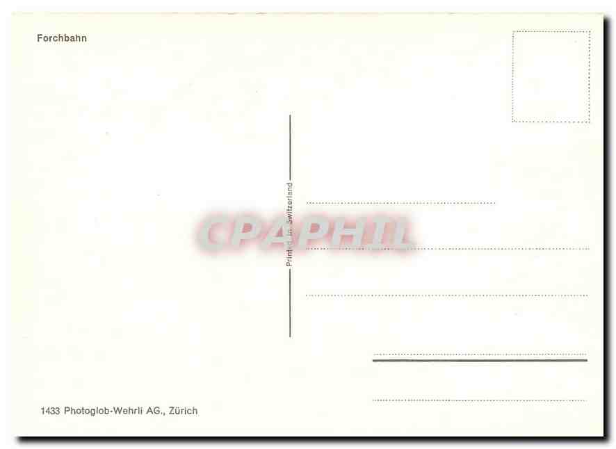 CPM Forchbahn  — Verso