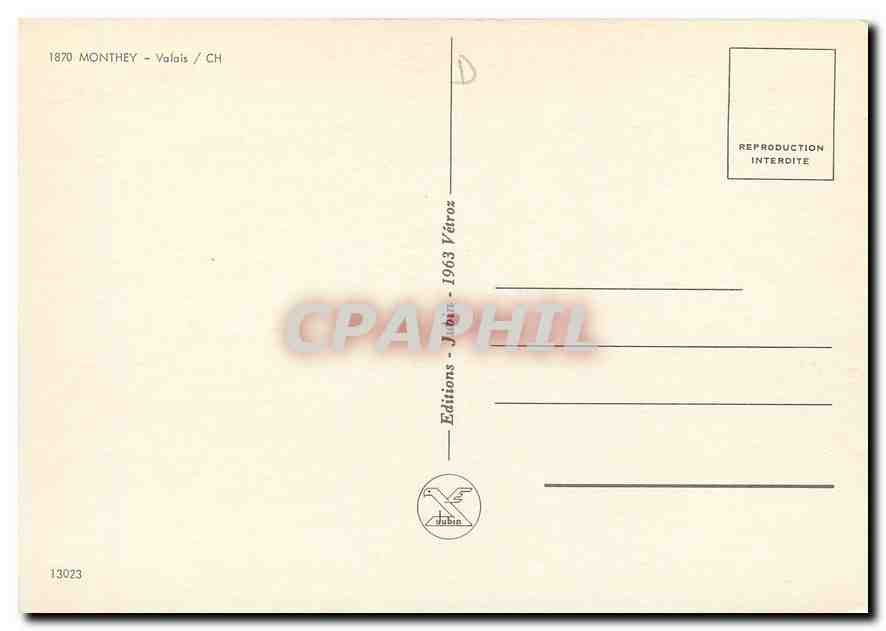 CPM Monthey  — Rückseite