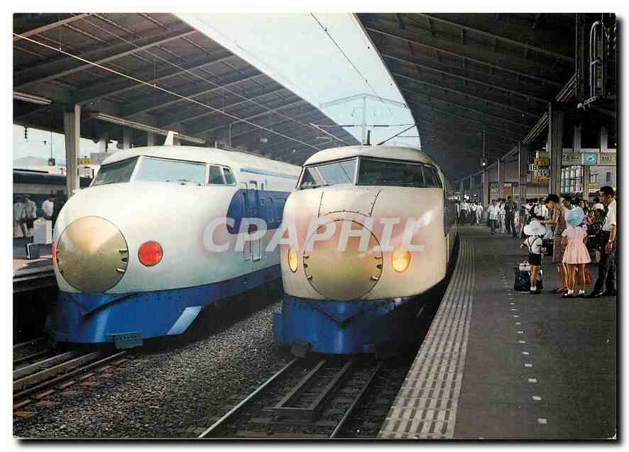 CPM Bullet Trains at Tokyo Central Railroad Station 