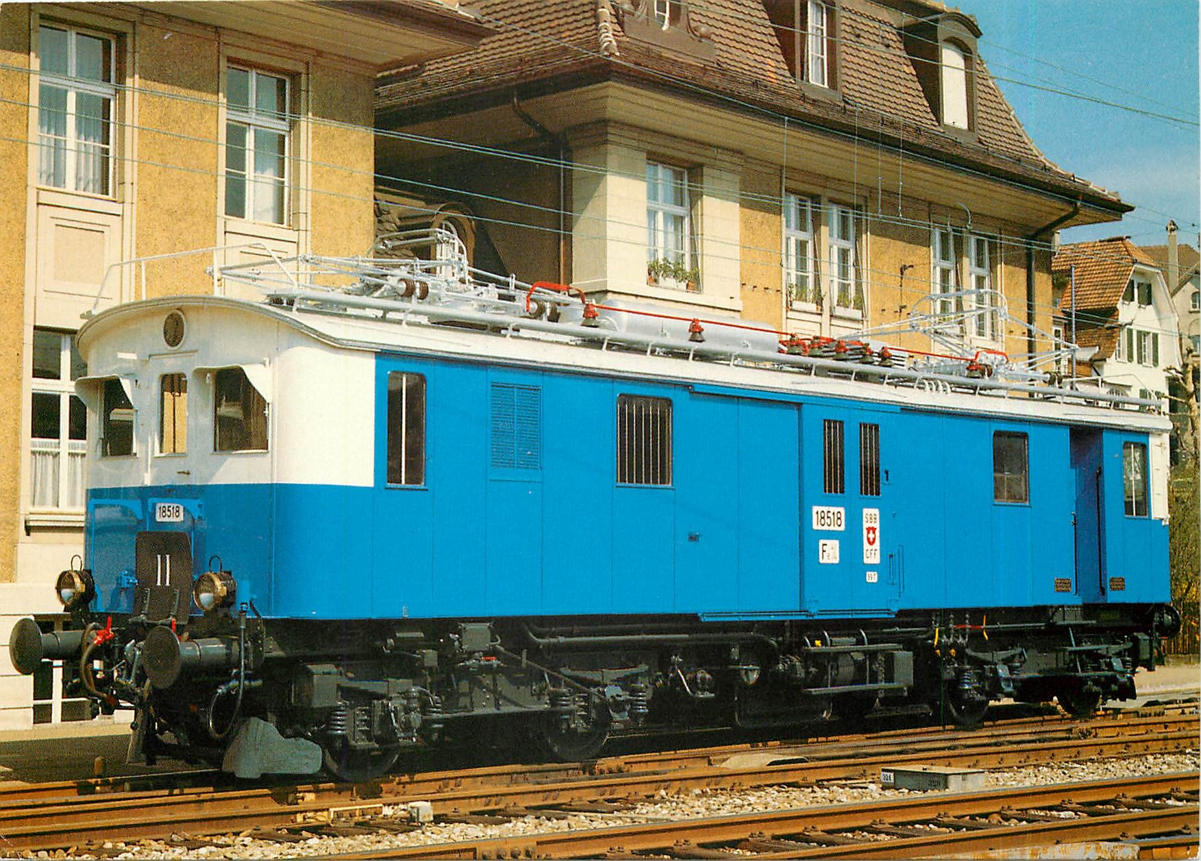 CPM Swiss Federal Railways Baggage motor 