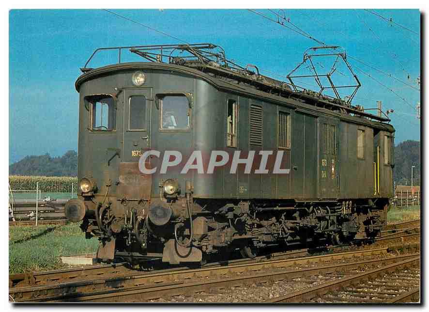 CPM Swiss Federal Railways Baggage motor car 