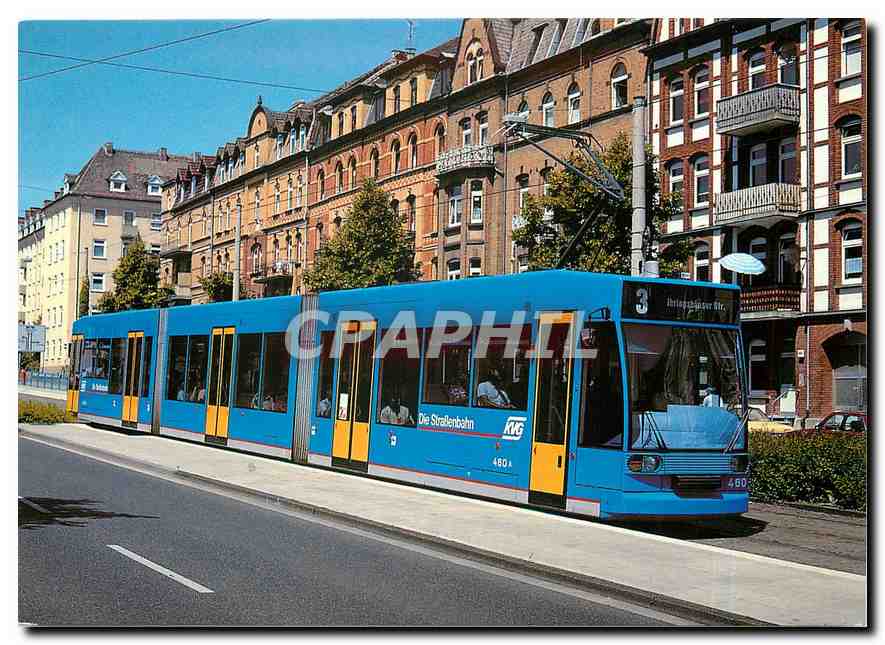 CPM KVG articulated tramcar 