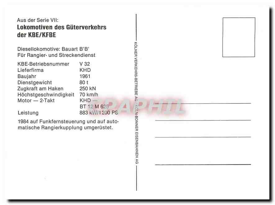 CPM KBE KFBE — Verso