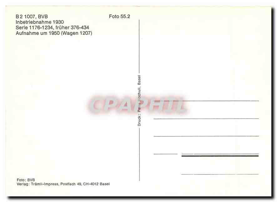 CPM B2 1007 BVB — Verso