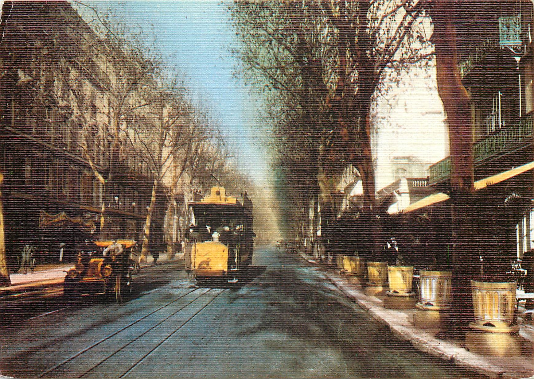 CPM La Cote d'Azur Nice L'avenue de la gare