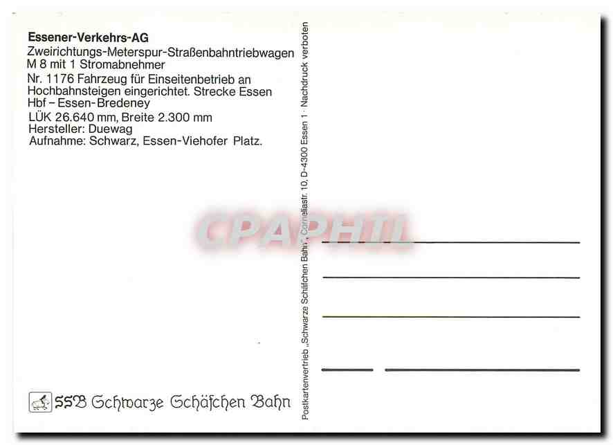 CPM Essen — Rückseite