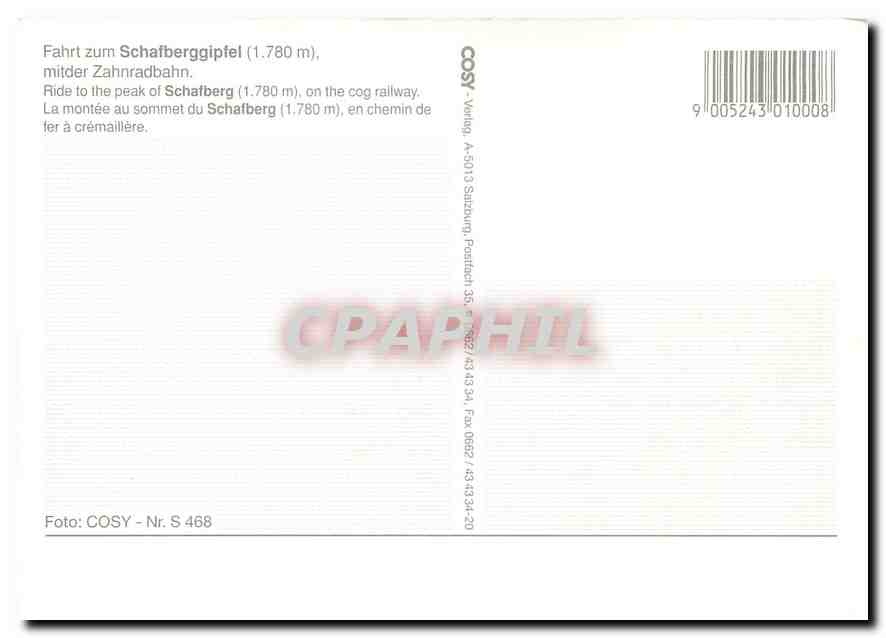 CPM Schafberg  — Back