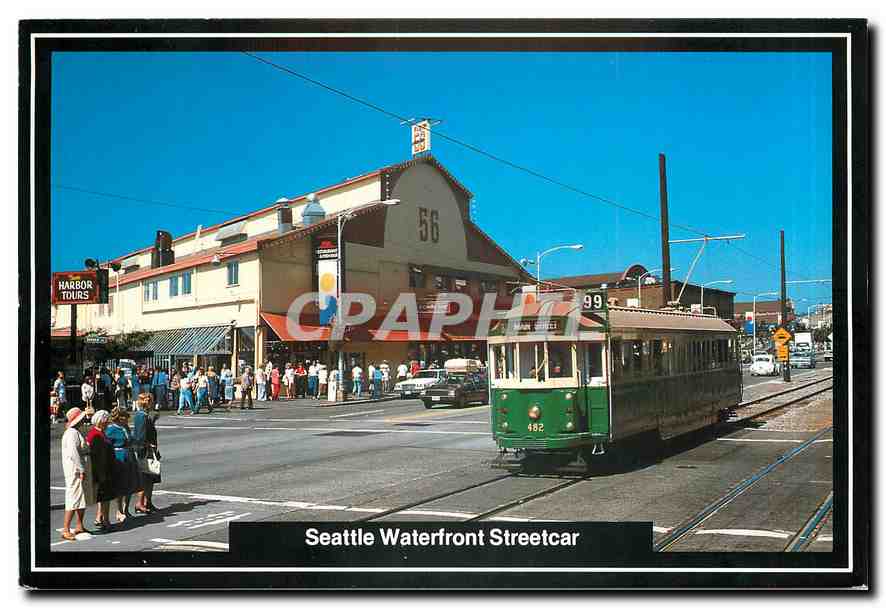 CPM Seattle Waterfront Streetcar 