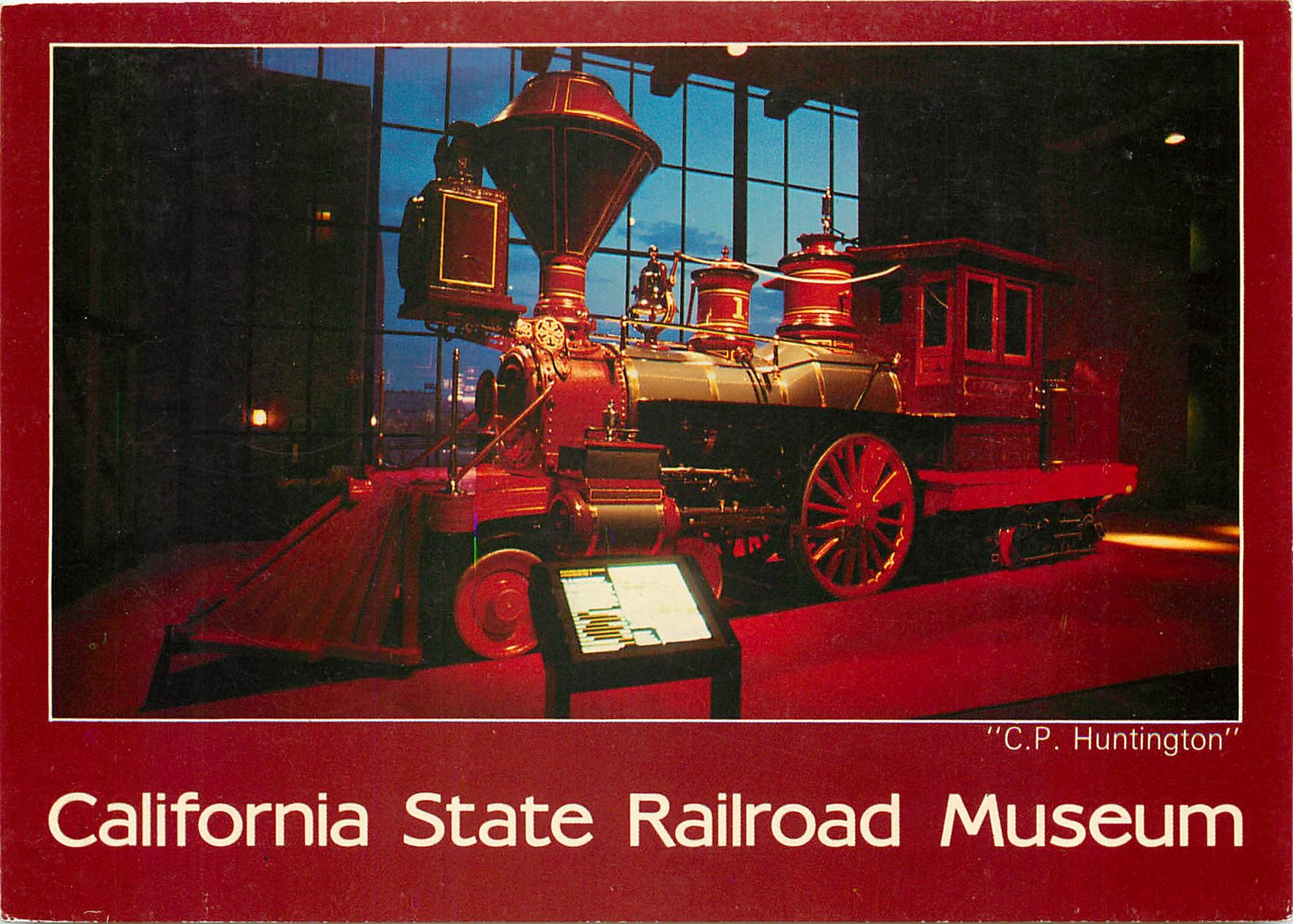 CPM California State Railroad Museum  CP Huntington 