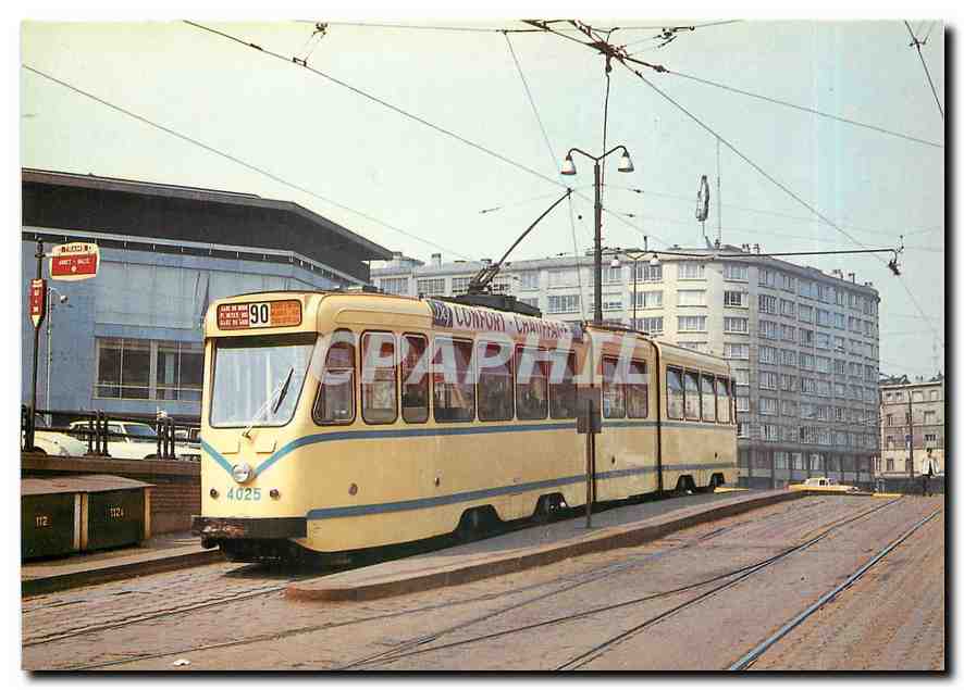 CPM Motrice 4025 Boulevard Jamar Bruxelles