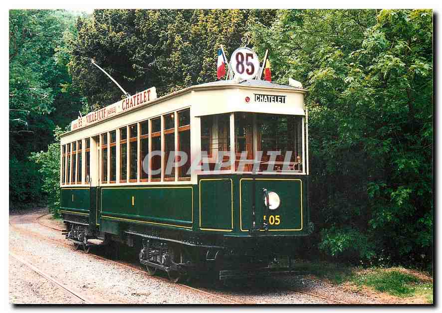 CPM MTUB Bruxelles Motrice STCRP n°505 Tervueren