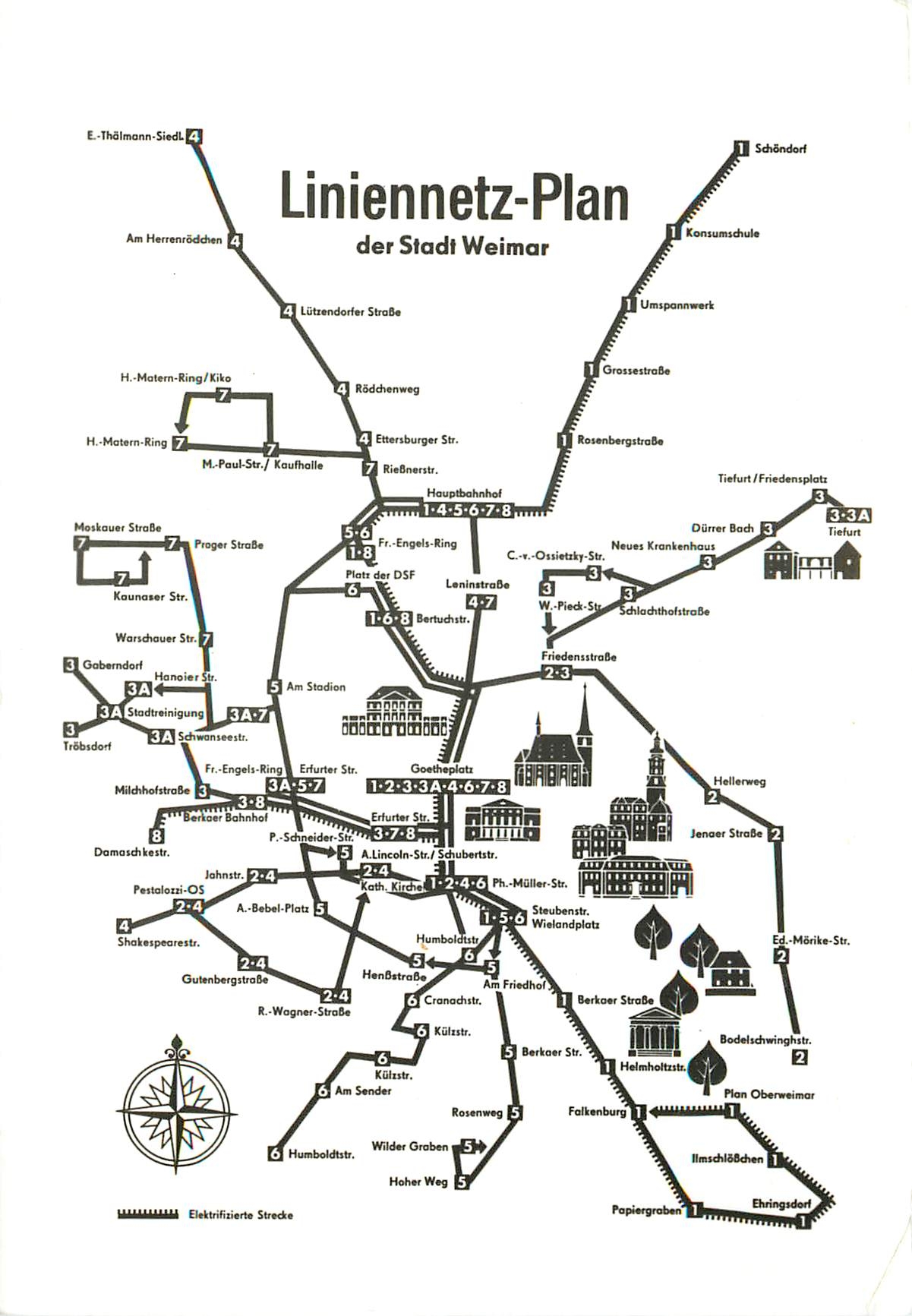CPM Liniennetz Plan