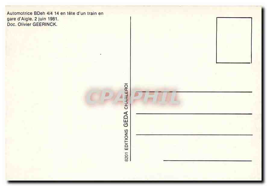 CPM Aigle Ollon Monthey Champery — Verso