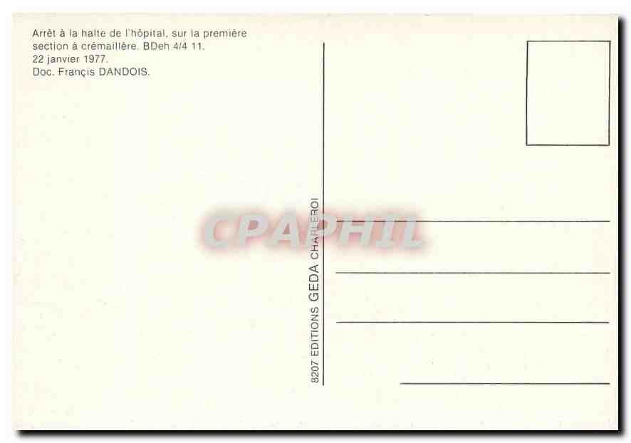 CPM Aigle Ollon Monthey Champery — Verso