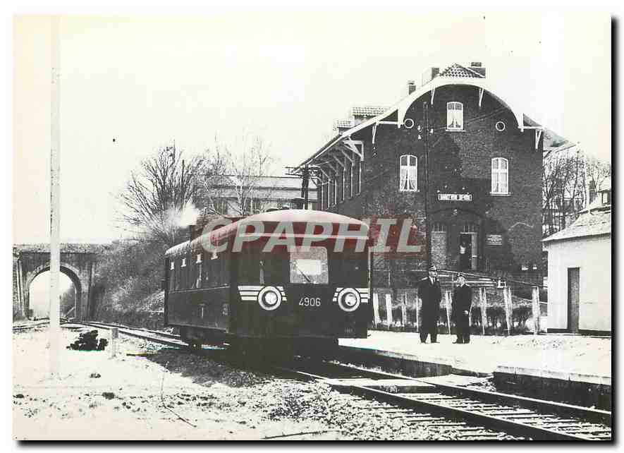 CPM Saint Vith Liege Autorail Brossel Type 49