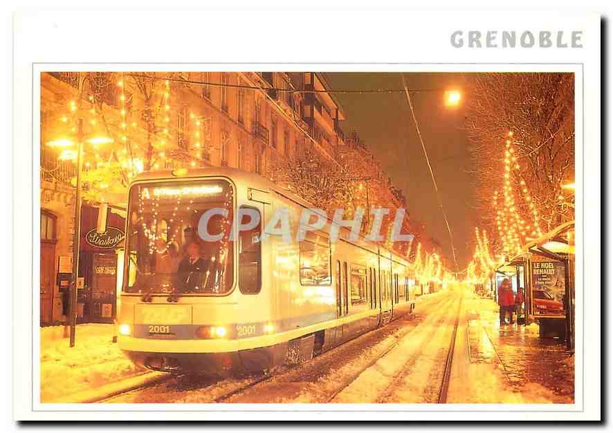 CPM Grenoble Le tramway 