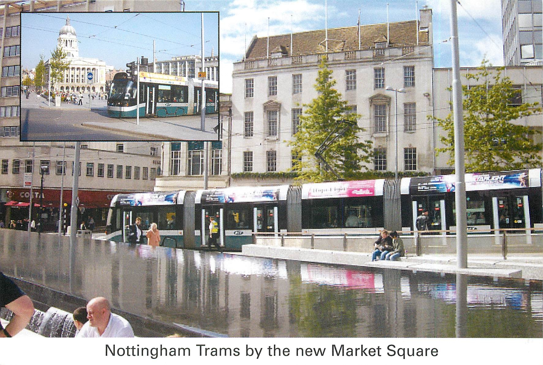 CPM Nottingham Trans by the new Market Square 