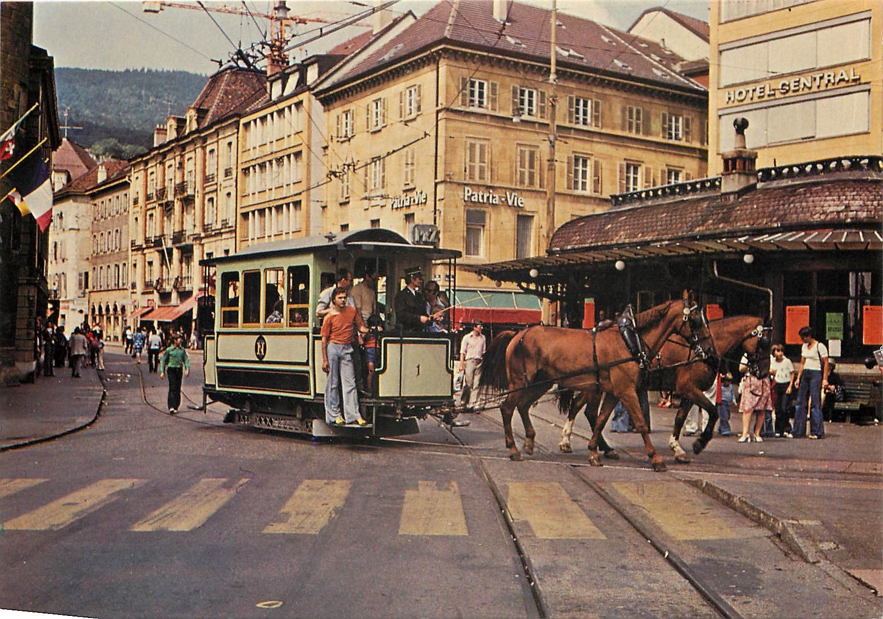 CPM Neuchatel Suisse Tramway a Suisse