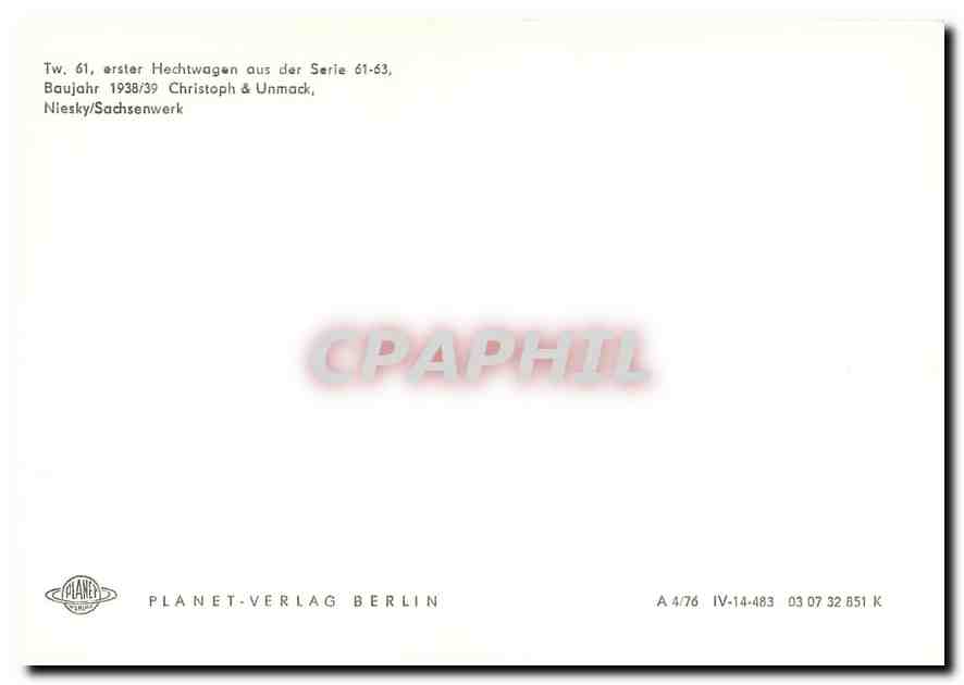 CPM Berlin — Rückseite