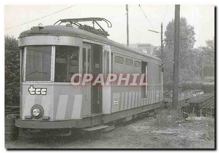 CPM Gros plan sur le Mongy Ancienne motrice 503 Brissoneau e Lotz transformee en voiture atelier Dep