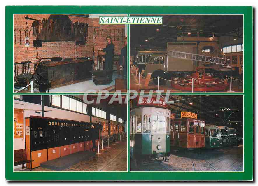 CPM Musee des Transports Urbains de Saint Etienne