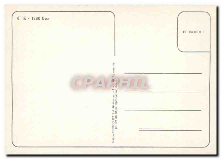 CPM Bex  — Rückseite