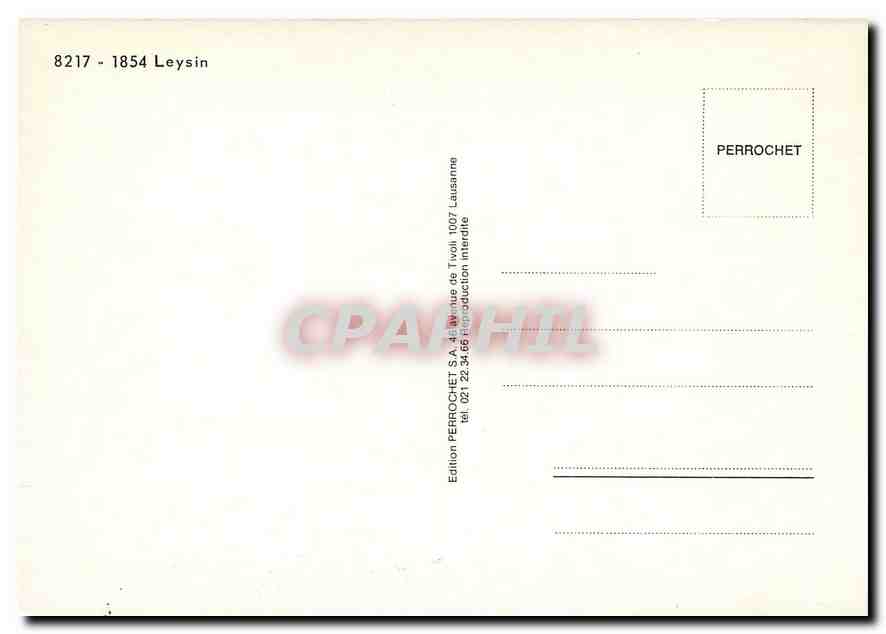 CPM Leysin  — Verso