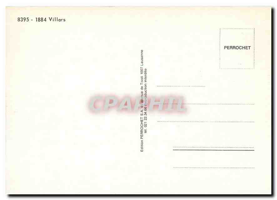 CPM Villars  — Rückseite