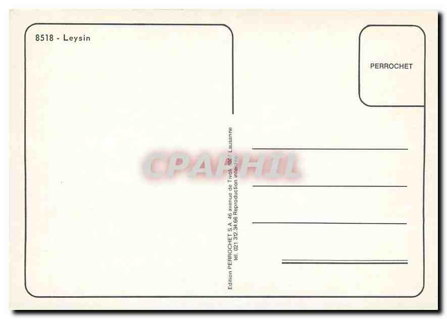 CPM Leysin  — Verso
