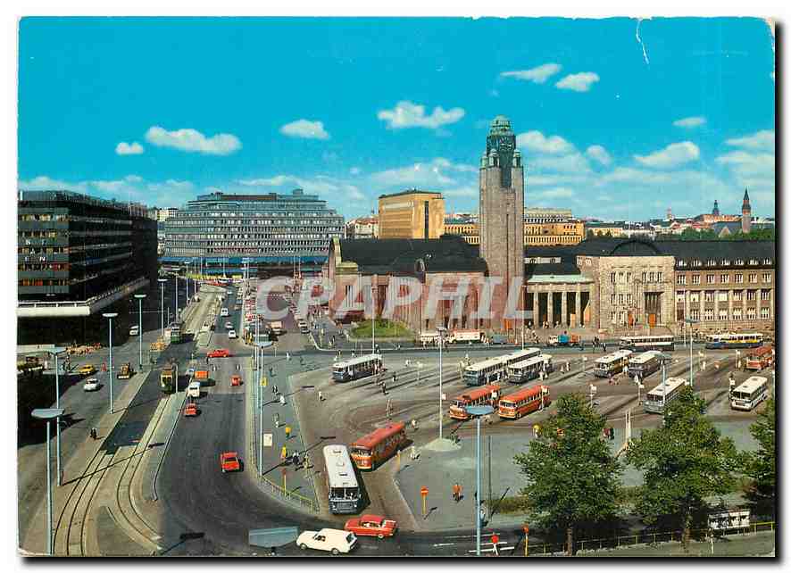 CPM Helsinki Finland The Railway Station 