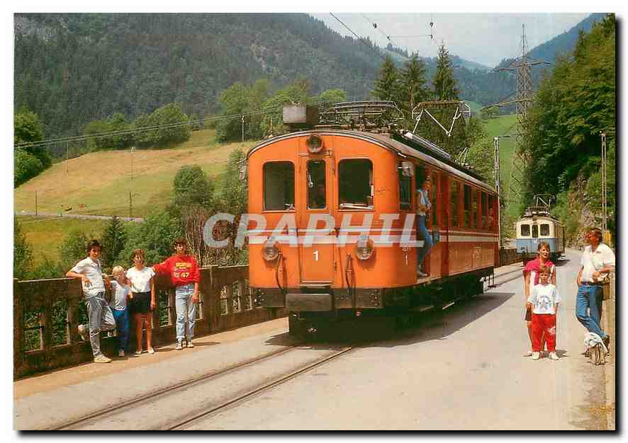 CPM Vallee des Ormonts Canton de Vaud Automotrice 1 et ll 