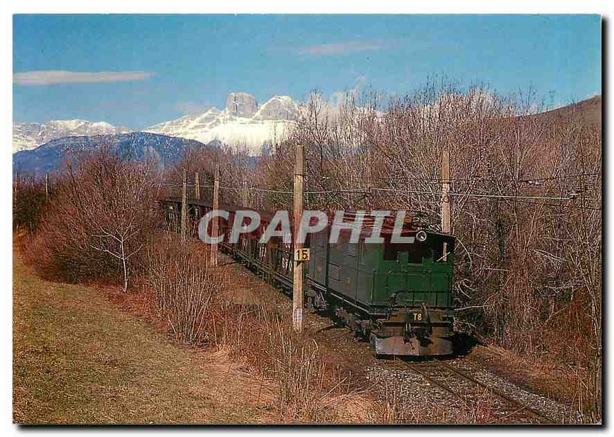 CPM La Motte Saint Martin Isere Automotrice T8 