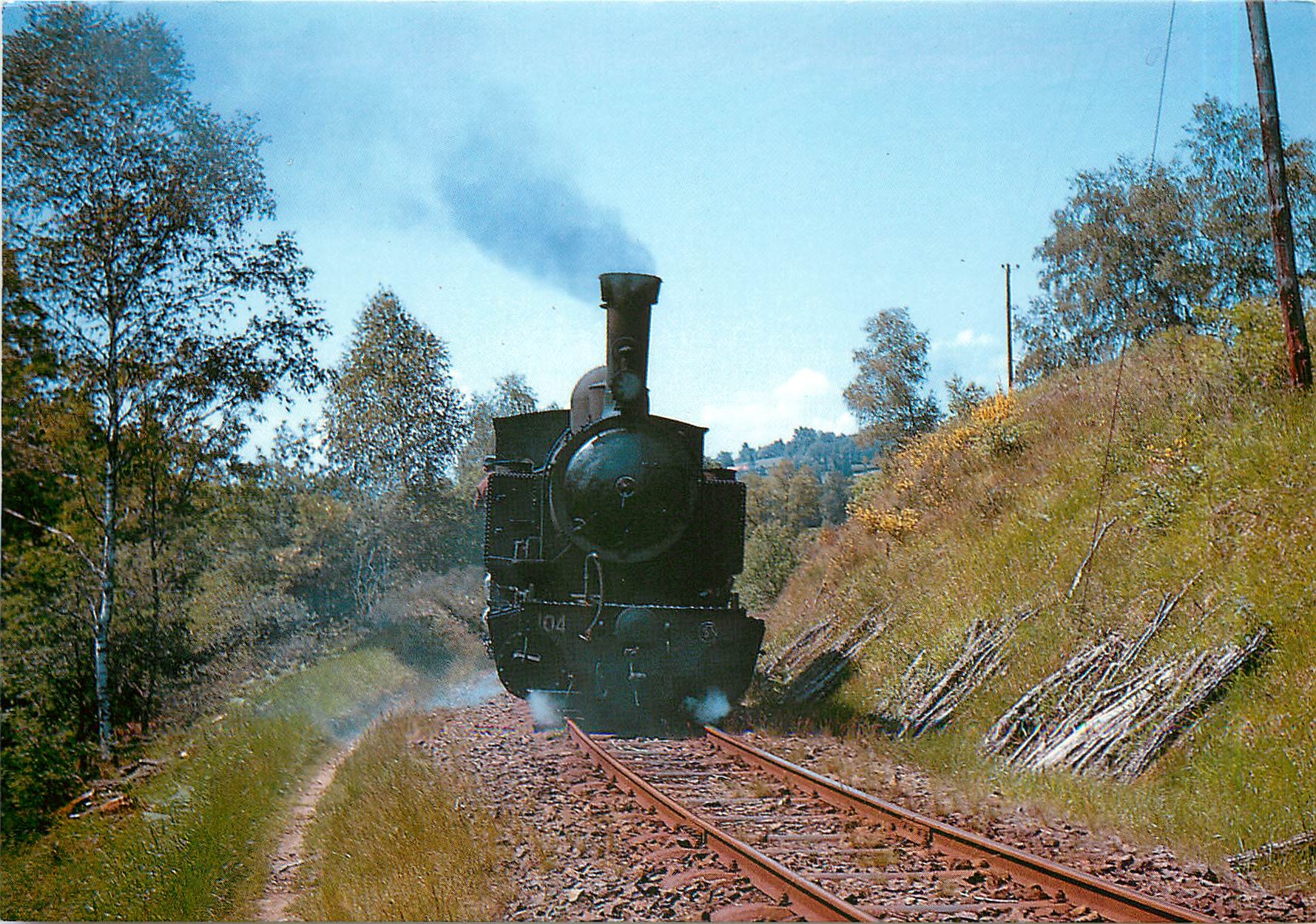 CPM Chemin de Fer du PO COrreze Locomotive Maliet 020 020 TN 104 