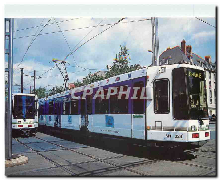 CPM Habillage specifique tramway a l occasion de la coupe de monde 1998 Rame 329 