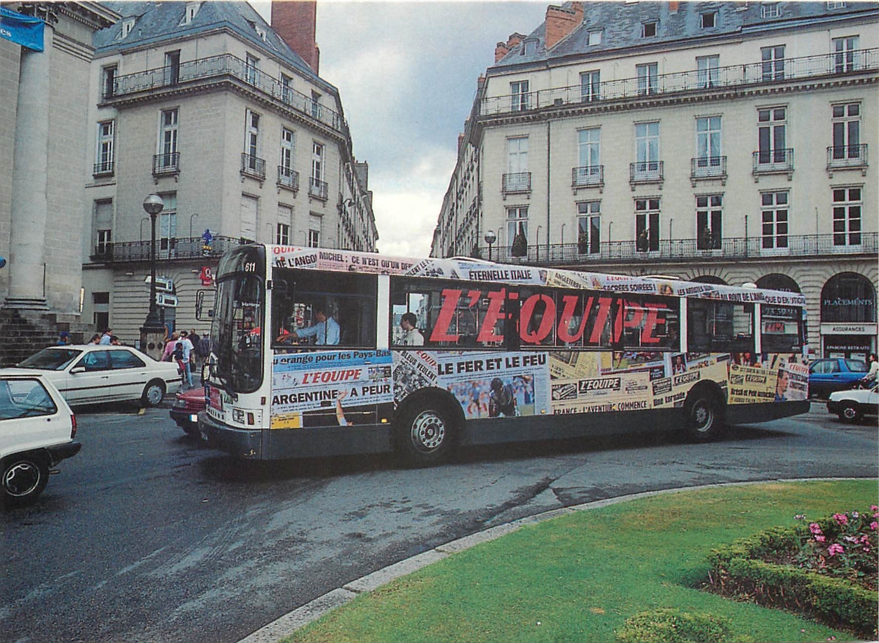 CPM Habillage specifique tramway a l occasion de la coupe de monde 1998 GX 44 n 611 