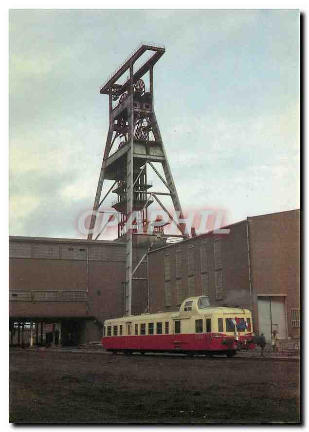 CPM Train Touristique du Hainaut L autorail Picasso du Cefnord 