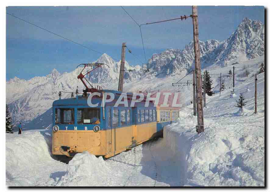 CPM Chemin de fer de Montagne Ligne Le Fayet St Gervais Glacier de Bionnassay 