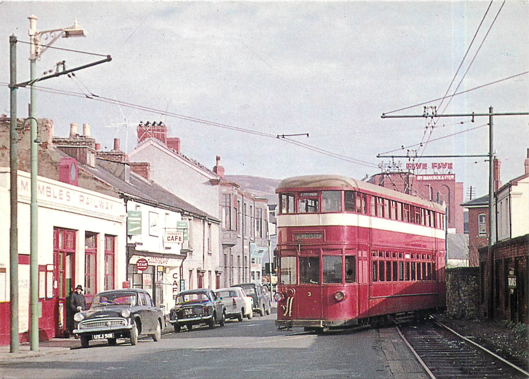 CPM Britains largest trams seated 106 passengers Car no 3 